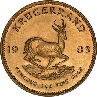 South African Gold Krugerrand (Any Year)